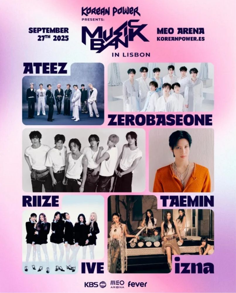 1 Bilhete para MusikBank