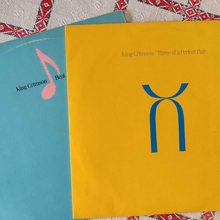 2 discos vinil King Crimson - progressivo