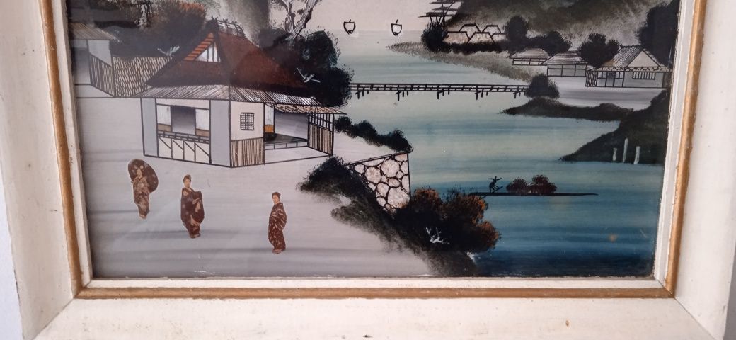 Quadro Oriental, com Moldura