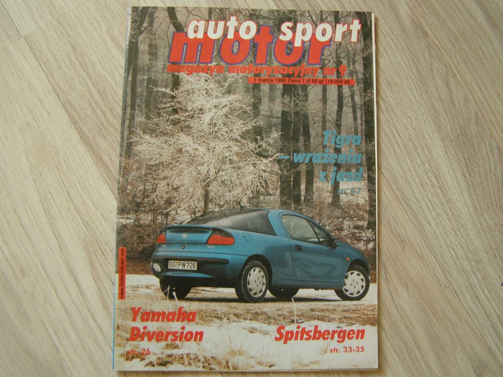 Tygodnik Auto Motor Sport Nr 9/1995