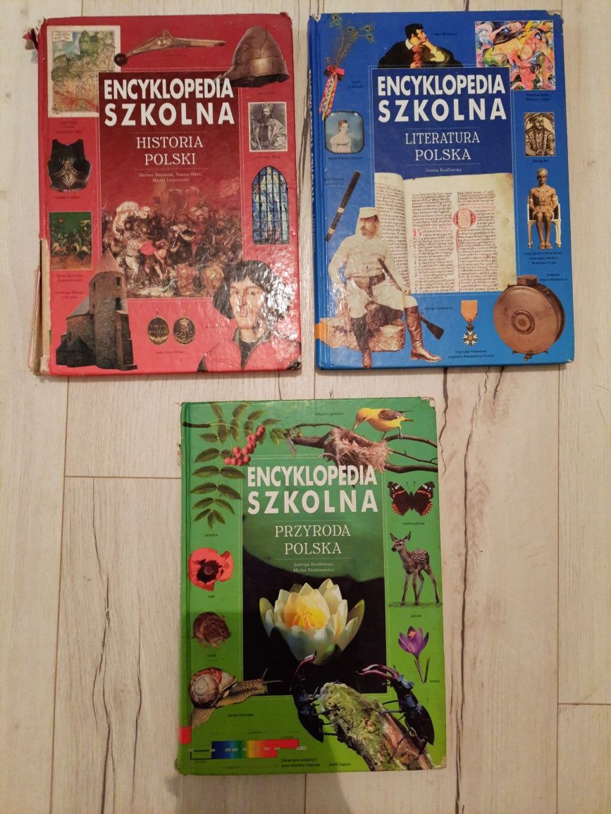 Encyklopedia szkolna,historia polski,literatura polska,przyroda polska