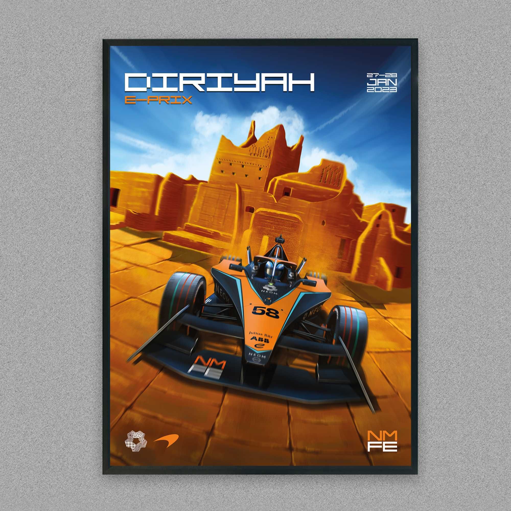 plakat F1, plakat obraz grafika formuła jeden, obraz auto F1 bolid
