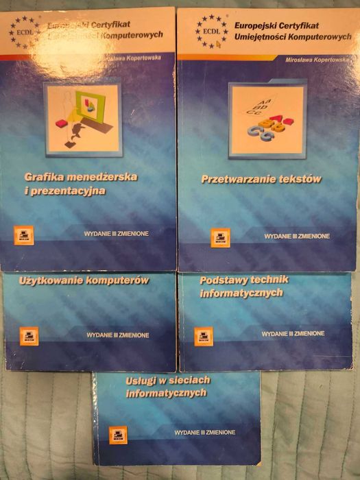 Europejski Certyfikat Umiejętności Komputerowych, cz. 1-5, PWN 2006