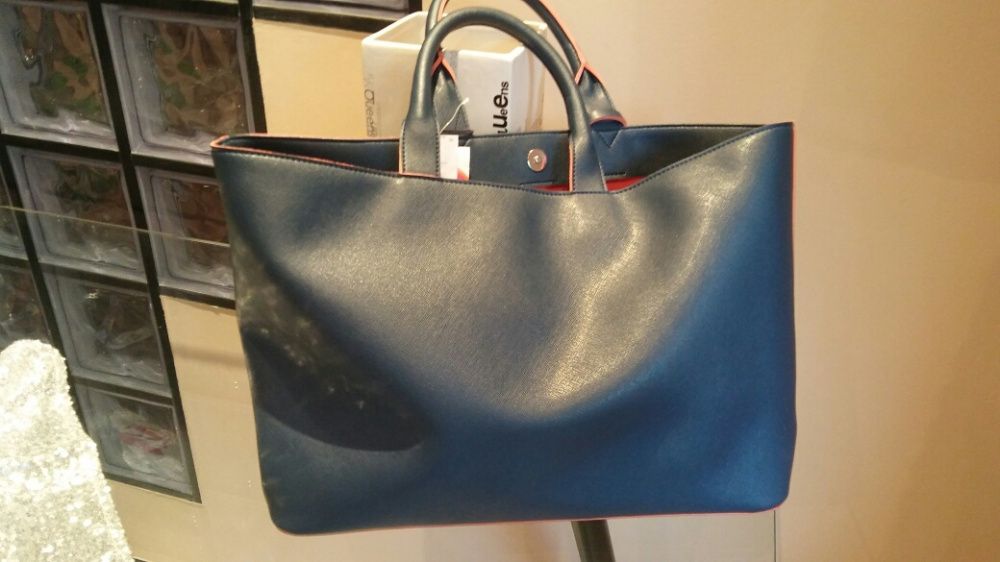 Torebka Armani Jeans oryginał AJ saffiano 48x28