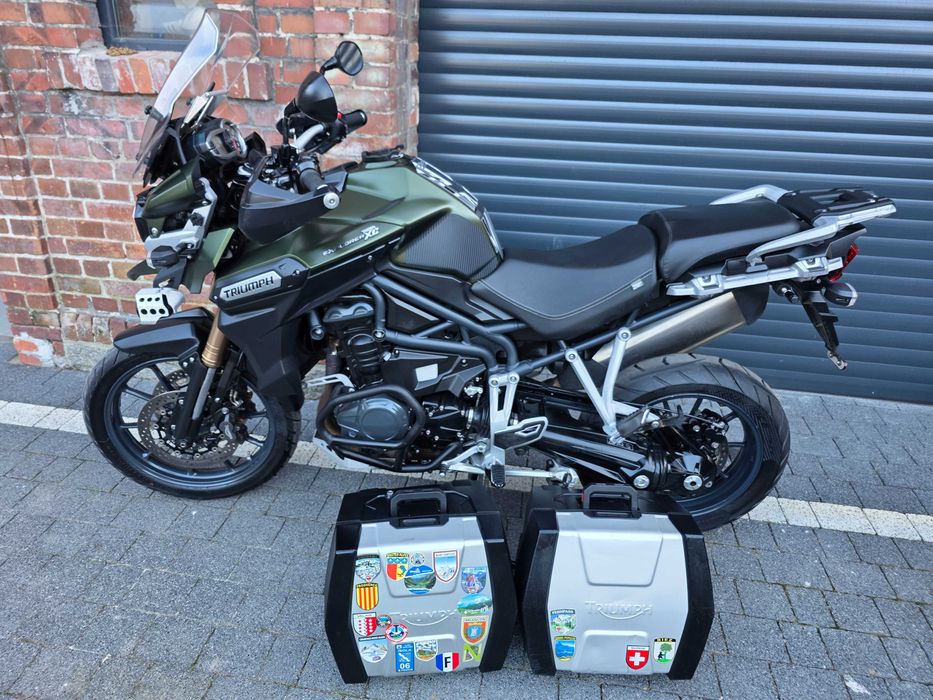 Triumph tiger explorer 1200 serwisowany do końca w ASO Kufry