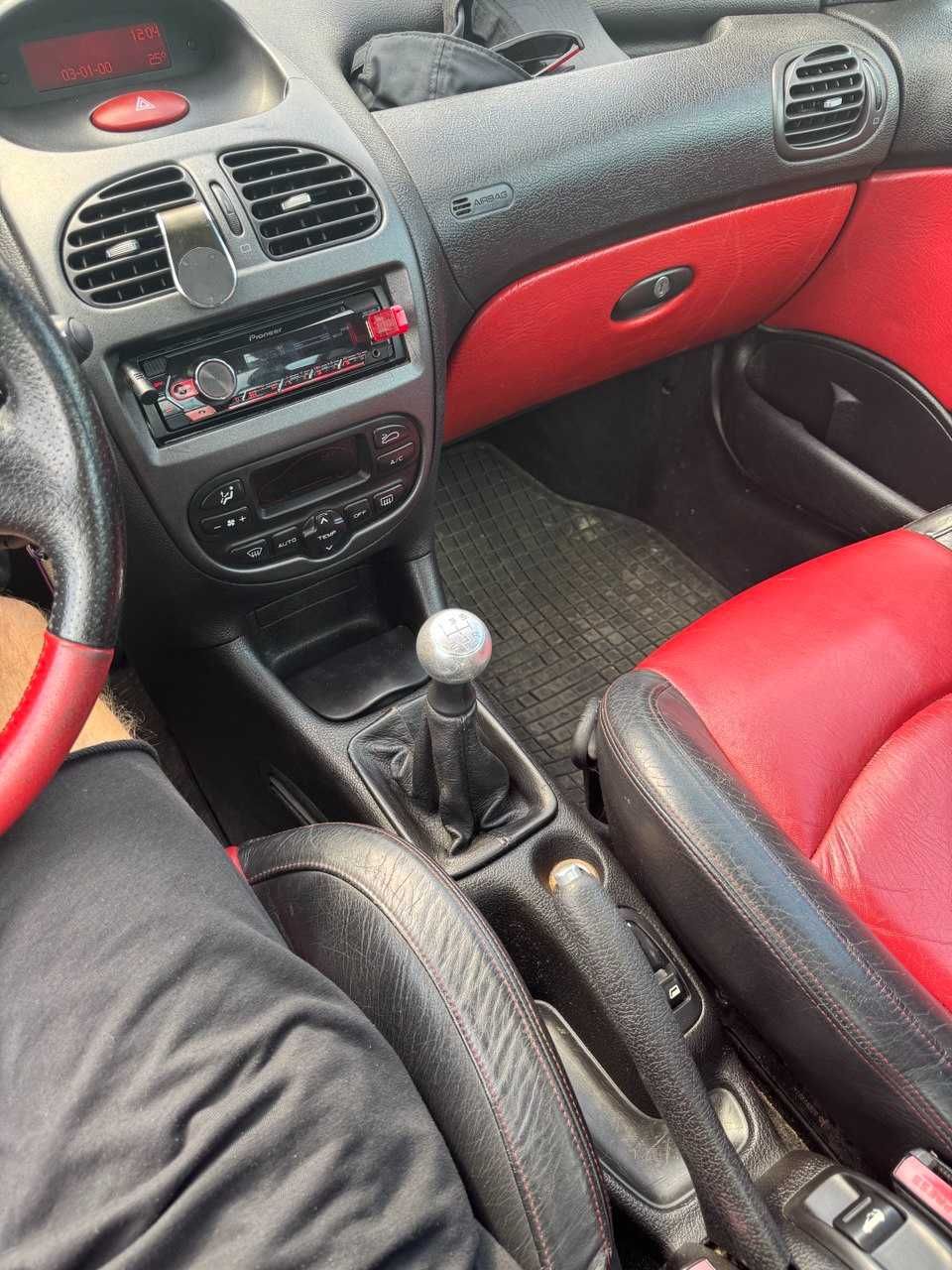 Peugeot 206 cabrio 2.0benz/gaz nowe OC