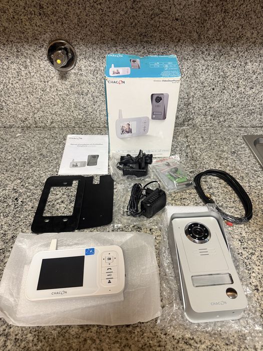 2 Videoporteiros Chacon 3.5 sem fios