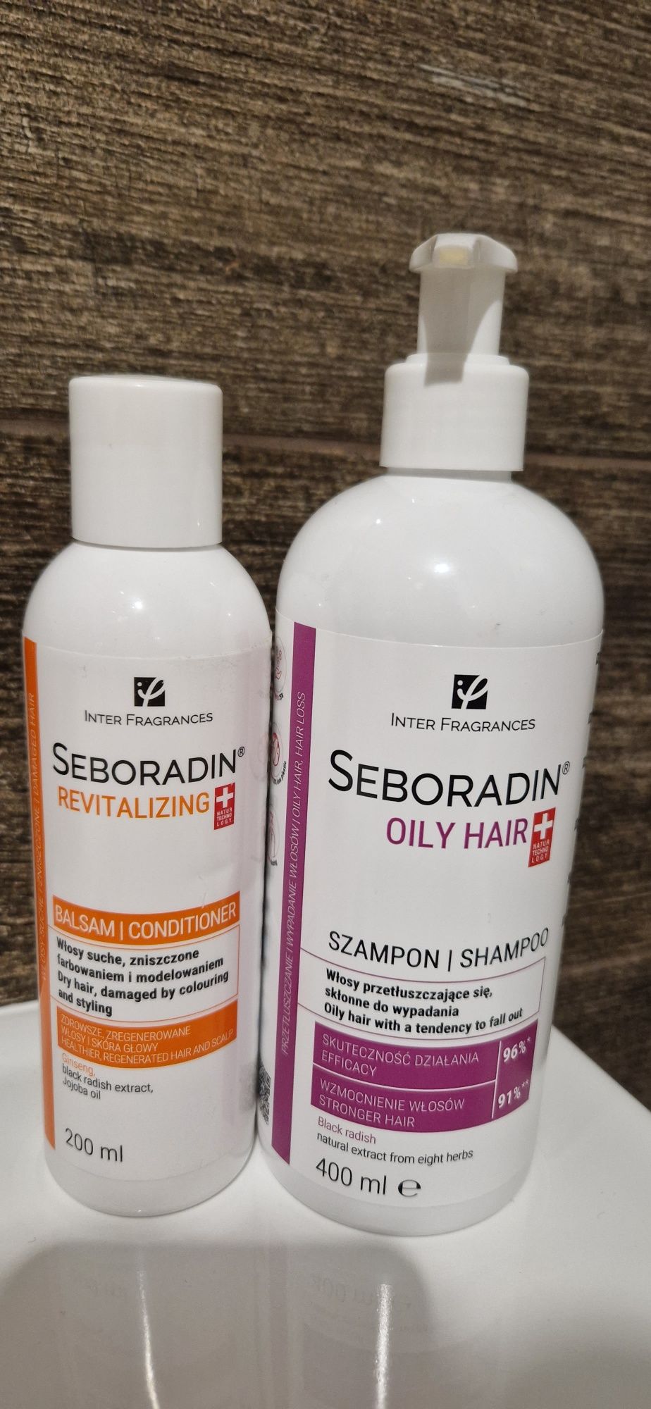Seboradin szampon i odżywka
