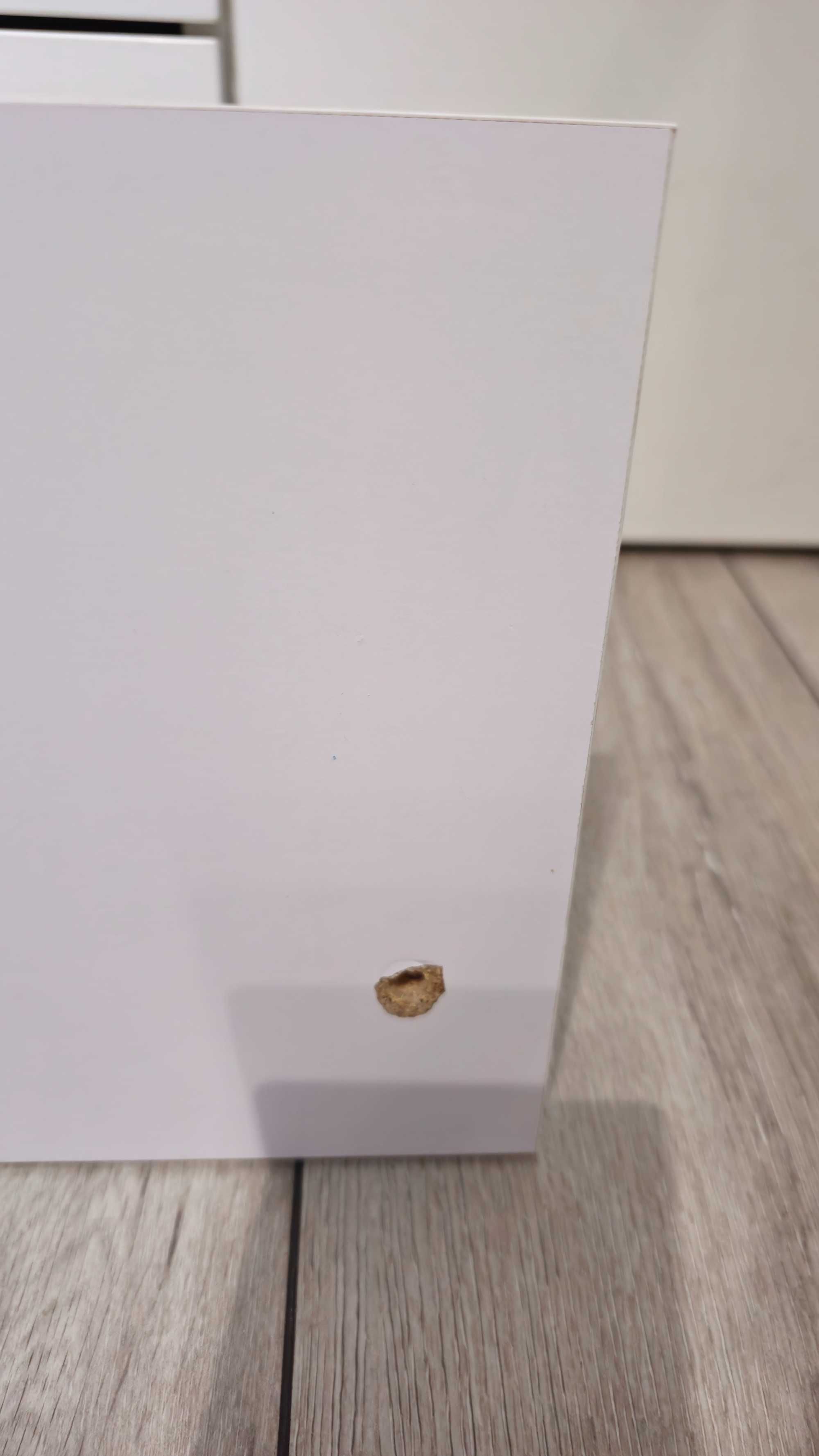 Półka wisząca biała 100 cm