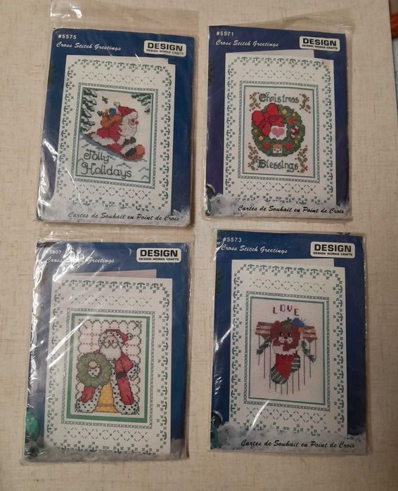 Новорічні набори для вишивання DESIGN WORKS