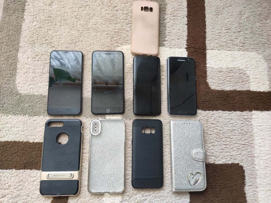 Телефони iPhone, Samsung