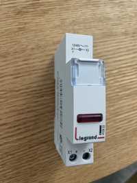 Legrand 412922 lampka kontrolna pojedyńcza LED czerowna  12/48V