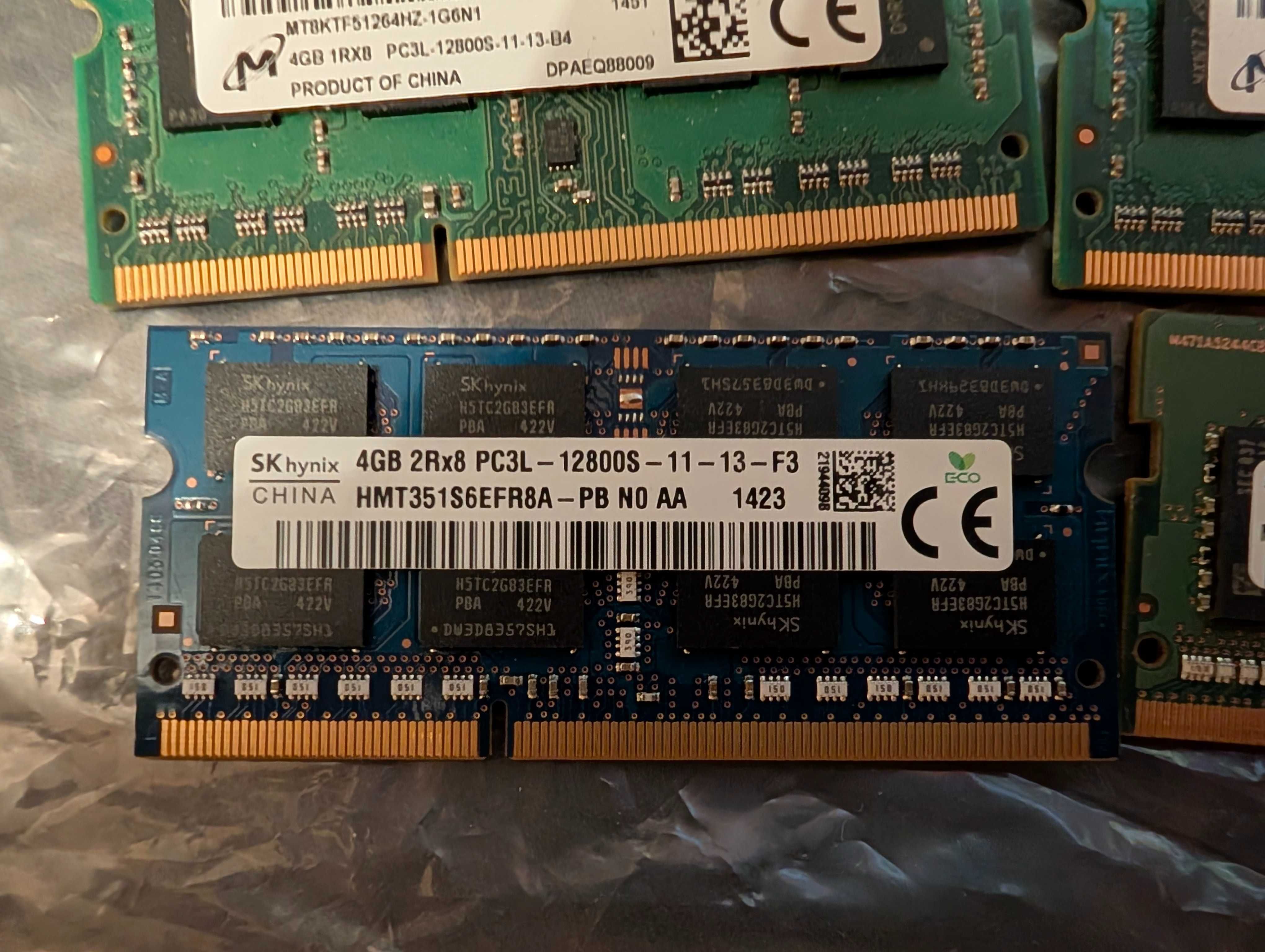 Pamięci RAM do laptopów + Intel AC7260