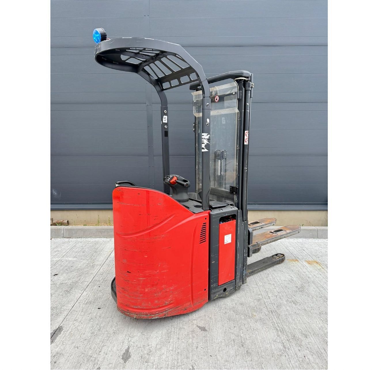 Linde L14SP maszt duplex 3,4m wózek paletowy z podestem paleciak 2016r