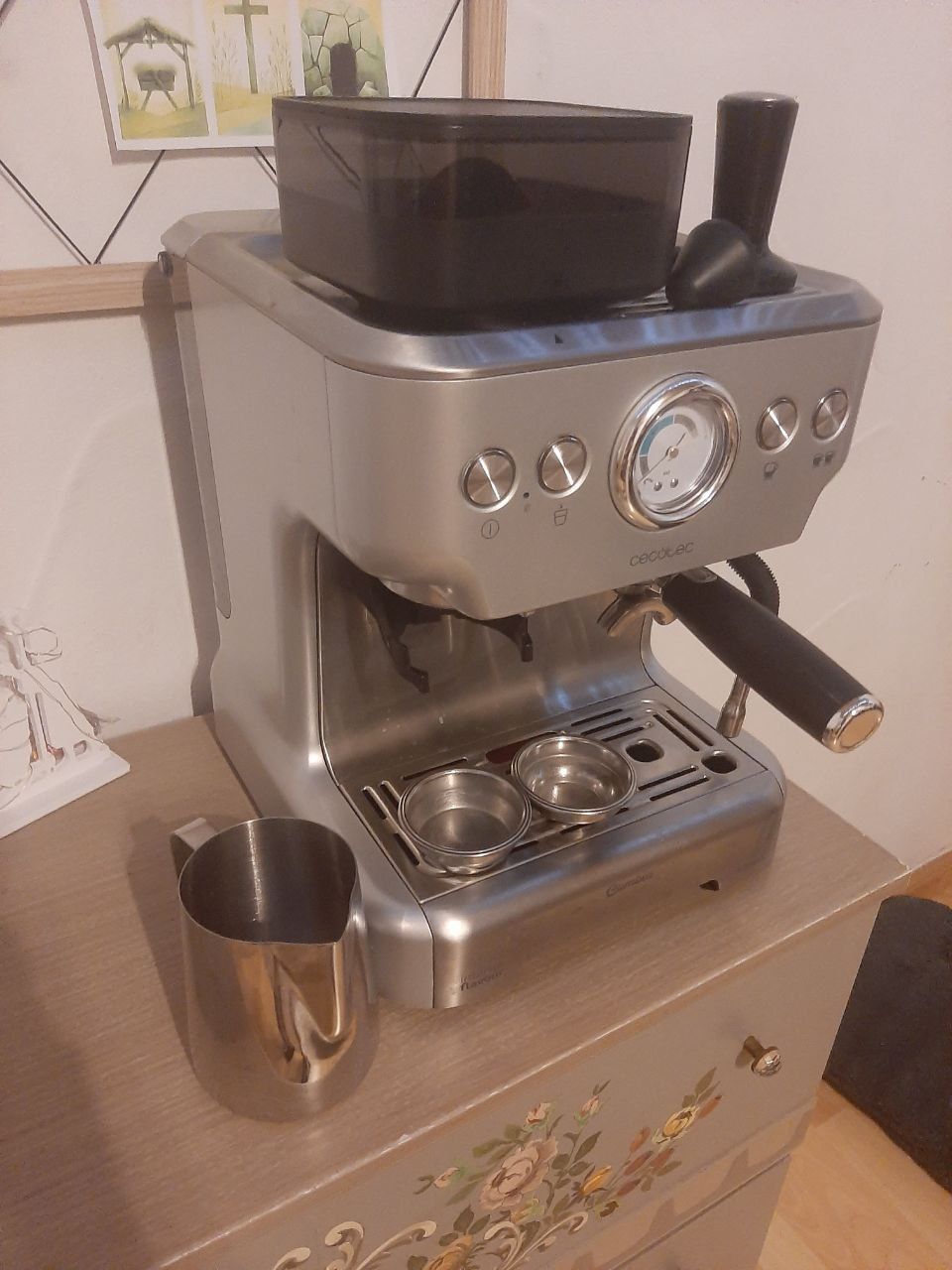 Еспресо-машина Cecotec Power Espresso 20 Barista Aromax з Німеччини