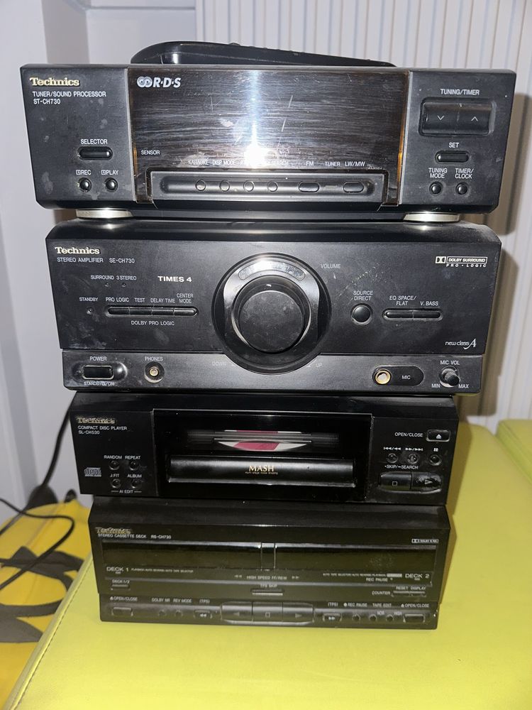 Wieża stereo technics oldschool sprawna