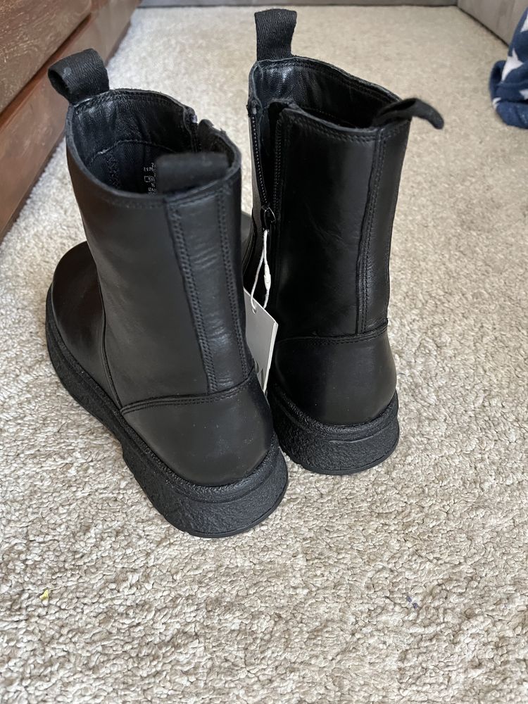 Zara buty skórzane 38 Nowe