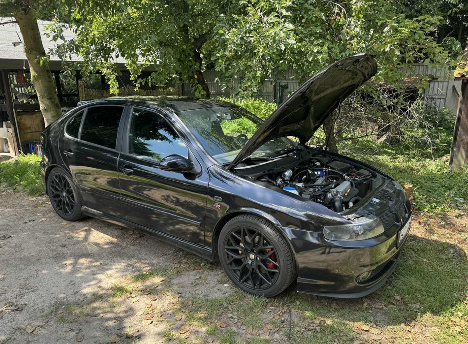 Seat Leon FR Mk1 1.8 Turbo LPG 230hp AUQ 6-biegów felgi 18"/17" Czarny