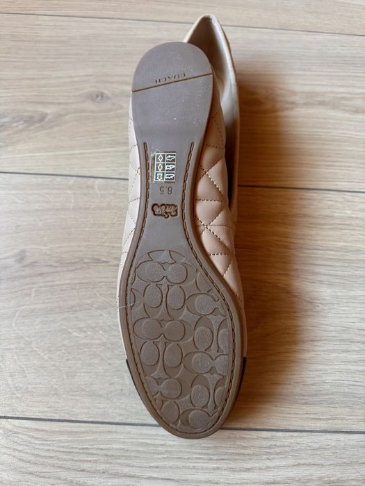 Шкіряні балетки coach. Оригінал. НОВІ