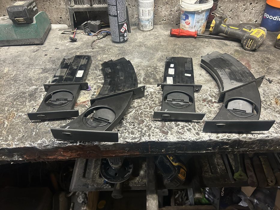 Uchwyty na kubki cupholdery bmw e60 e61