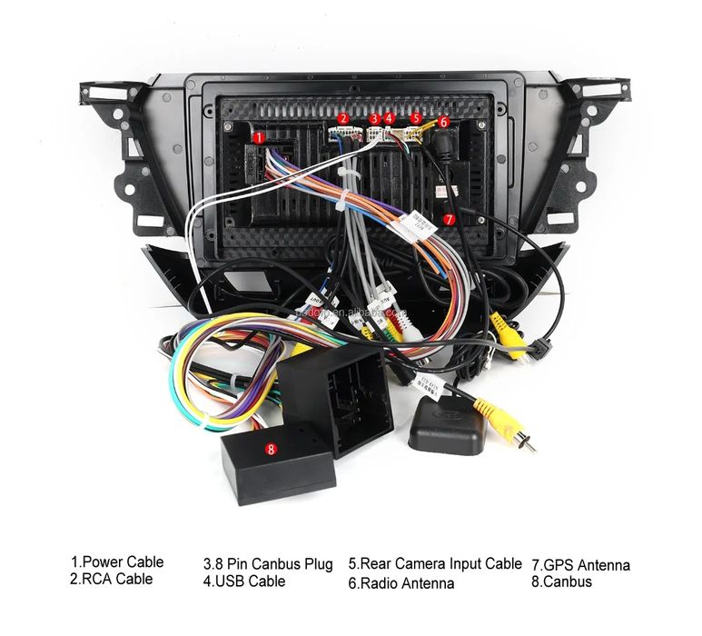 Rádio Android Opel Corsa 2020-22 Carplay GPS wifi BT RDS NOVO