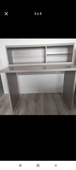 Biurko plus półka wisząca komplet