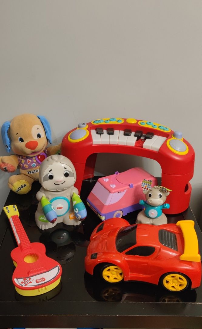 Zabawki interaktywne zestaw zabawek dla malucha Linkimals Fischer Pric