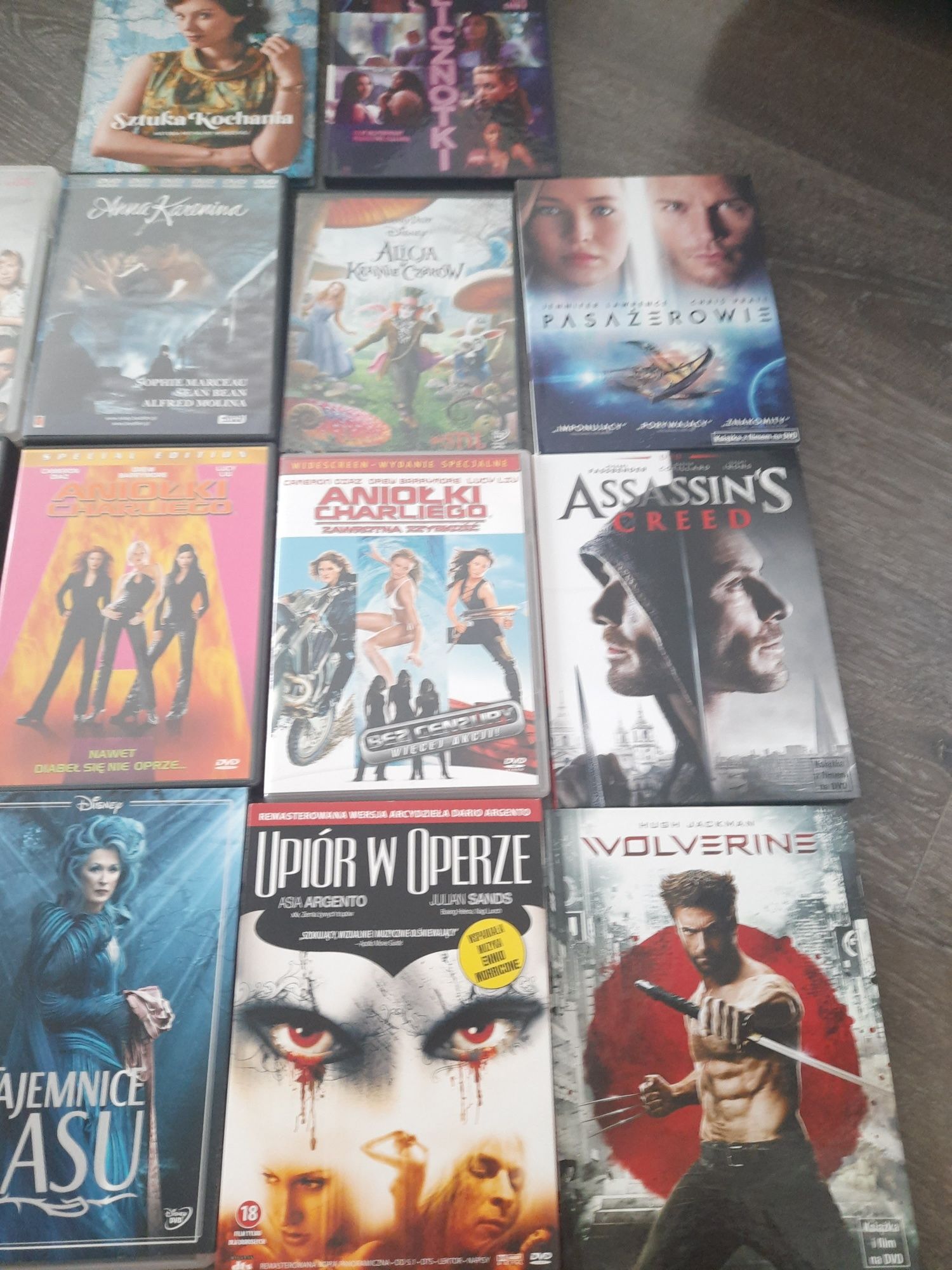Filmy DVD mix różne