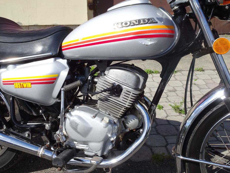 Honda CM 185 T 1978r Zadbana z Niemiec !! Udok. 24 tyś km rebel