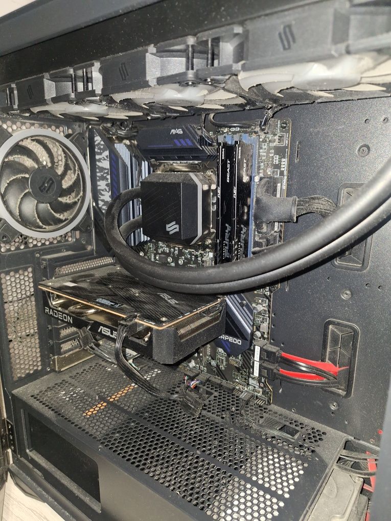 Komputer do gier i5-11400F/6500xt/16gb/Aio/SSD/monitor