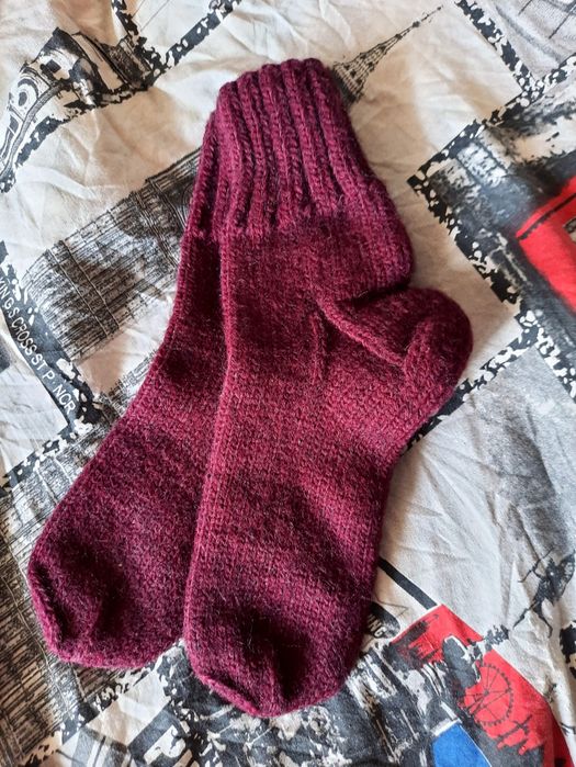 Вязаные носки...