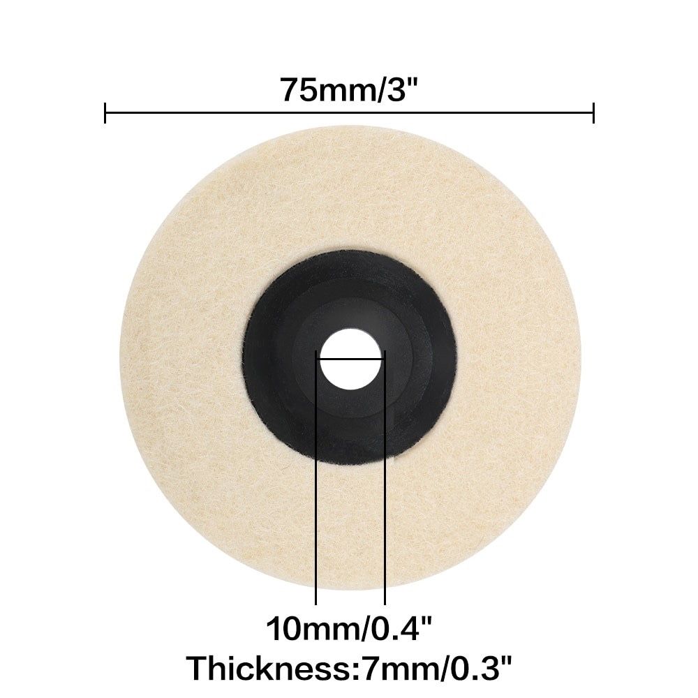 Tarcza polerska do szlifierki 75 mm 76 mm NOWA