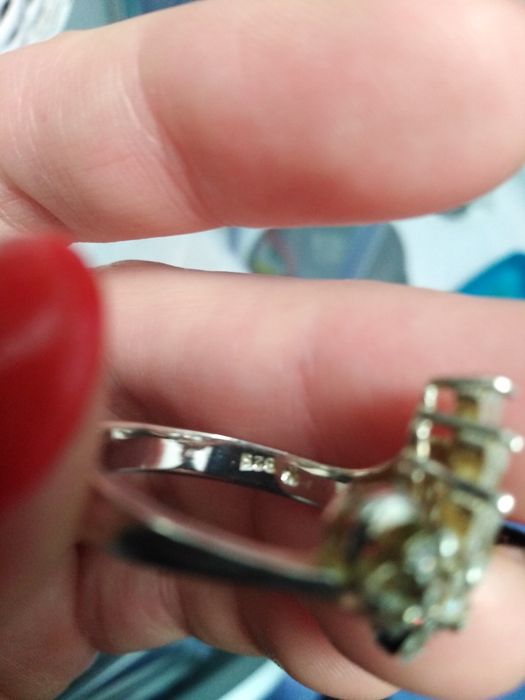 Pierścionek srebro 925