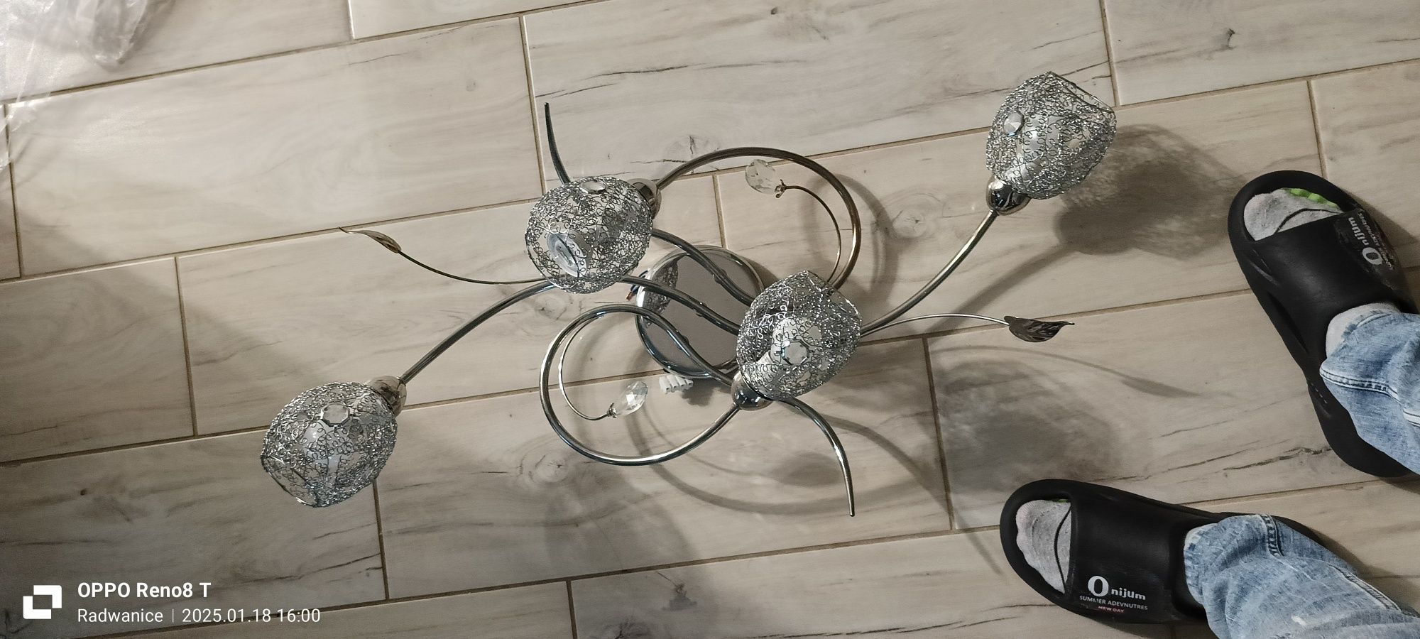 Lampa sufitowa plafon 4 punktowe