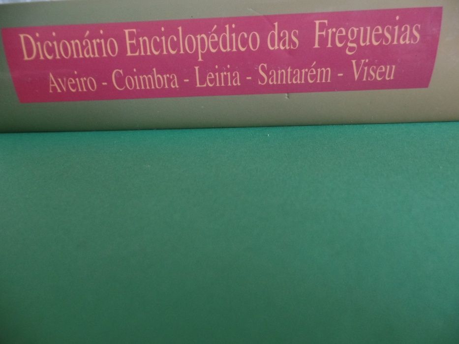 Dicionário Enciclopédico Das Freguesias 4 Volumes Novas