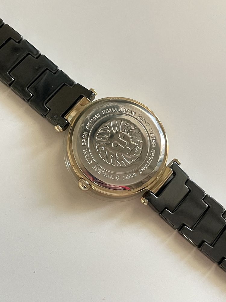 -50%$ Бриллиант часы Anne Klein Diamond  годинник  AK/1018BKBK