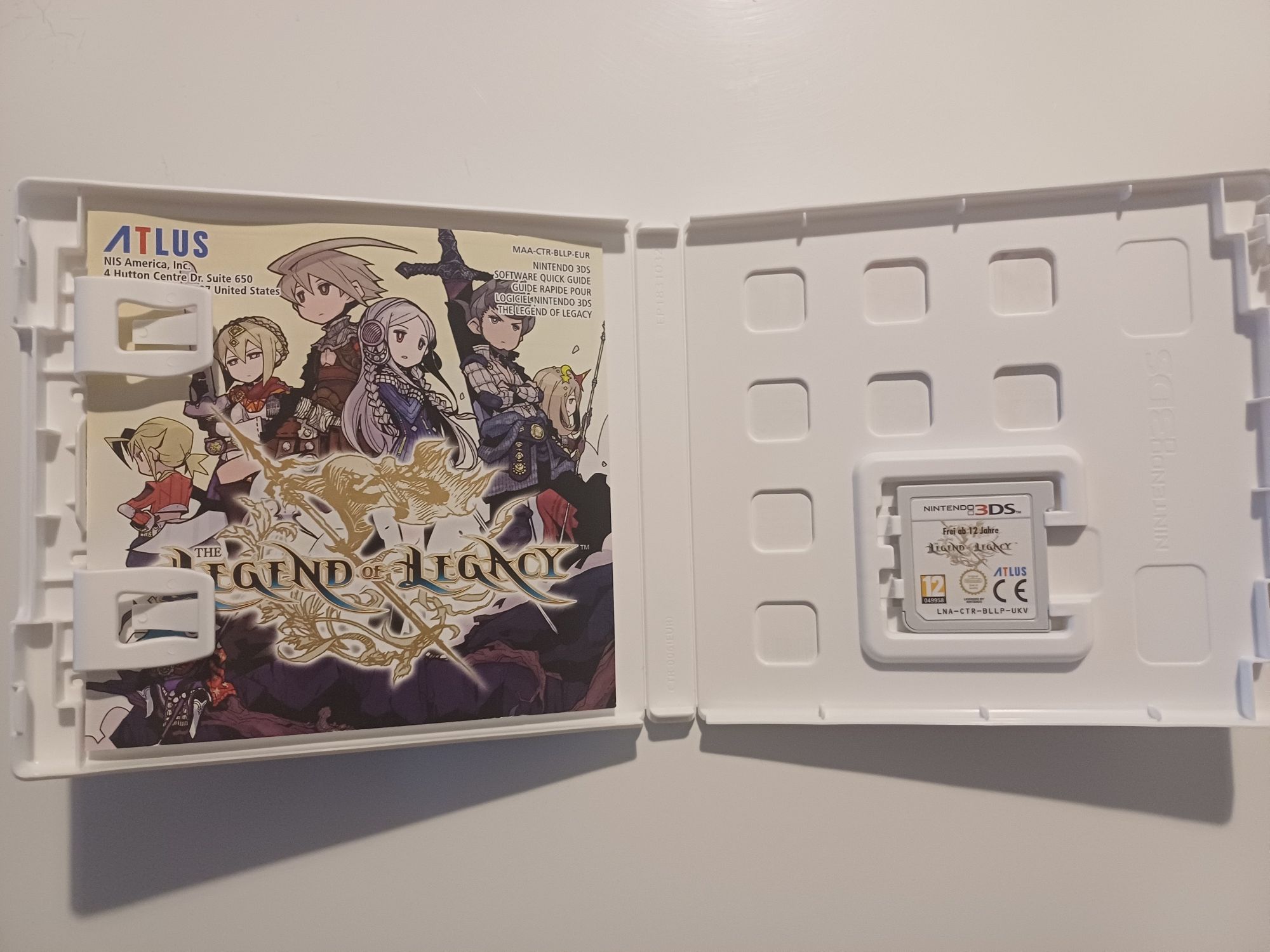 Legend of Legacy  Atlus Nintendo 3ds UKV angielska bdb stan