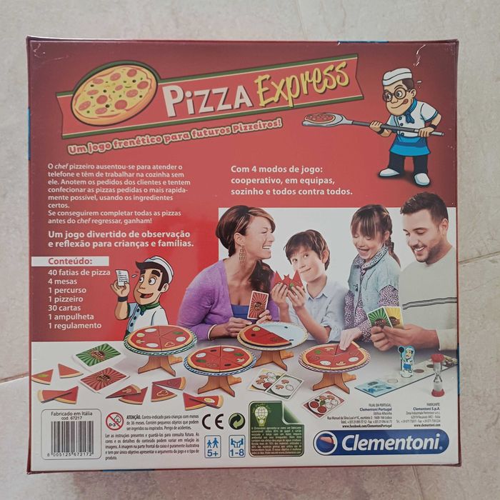 Jogo de tabuleiro Pizza Express