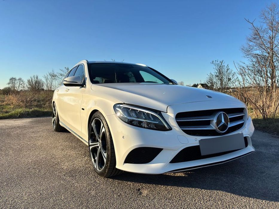Mercedes-Benz Klasa C Mercedes C300E Hybryda Plug-in Bezwypadkowy Masaże Burmester