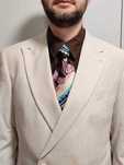 Szeroki krawat vintage w stylu Peaky Blinders tanio okazja