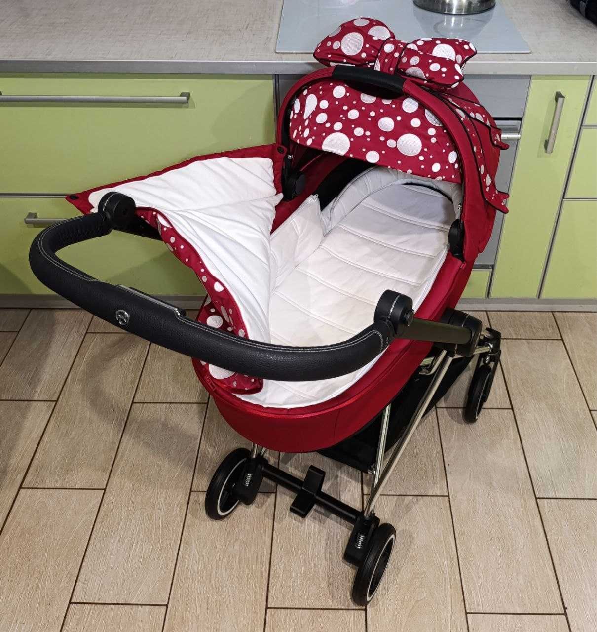 Прогулянкова коляска, 2в1, 3в1  Cybex Mios 4.0, стан нової