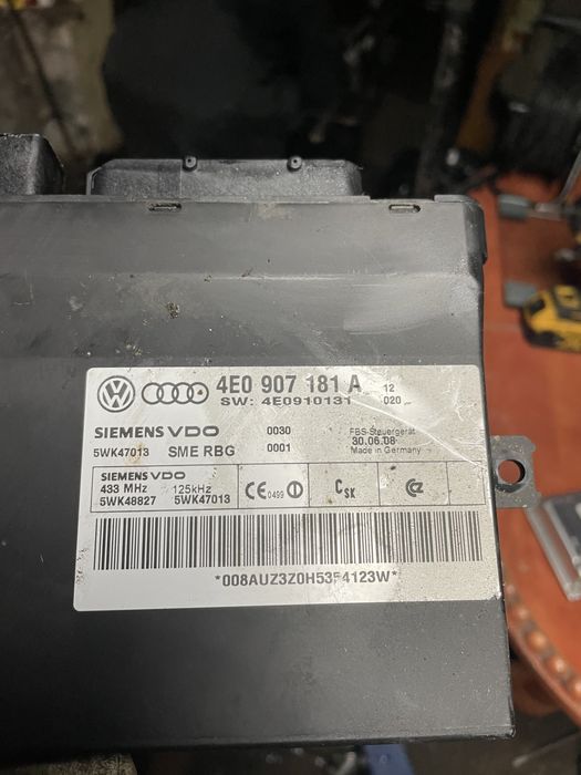 Audi a8 d3 Lift moduł kessy