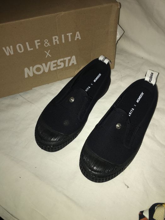 Ténis Novesta Slip On Bow Shoes - Wolf & Rita