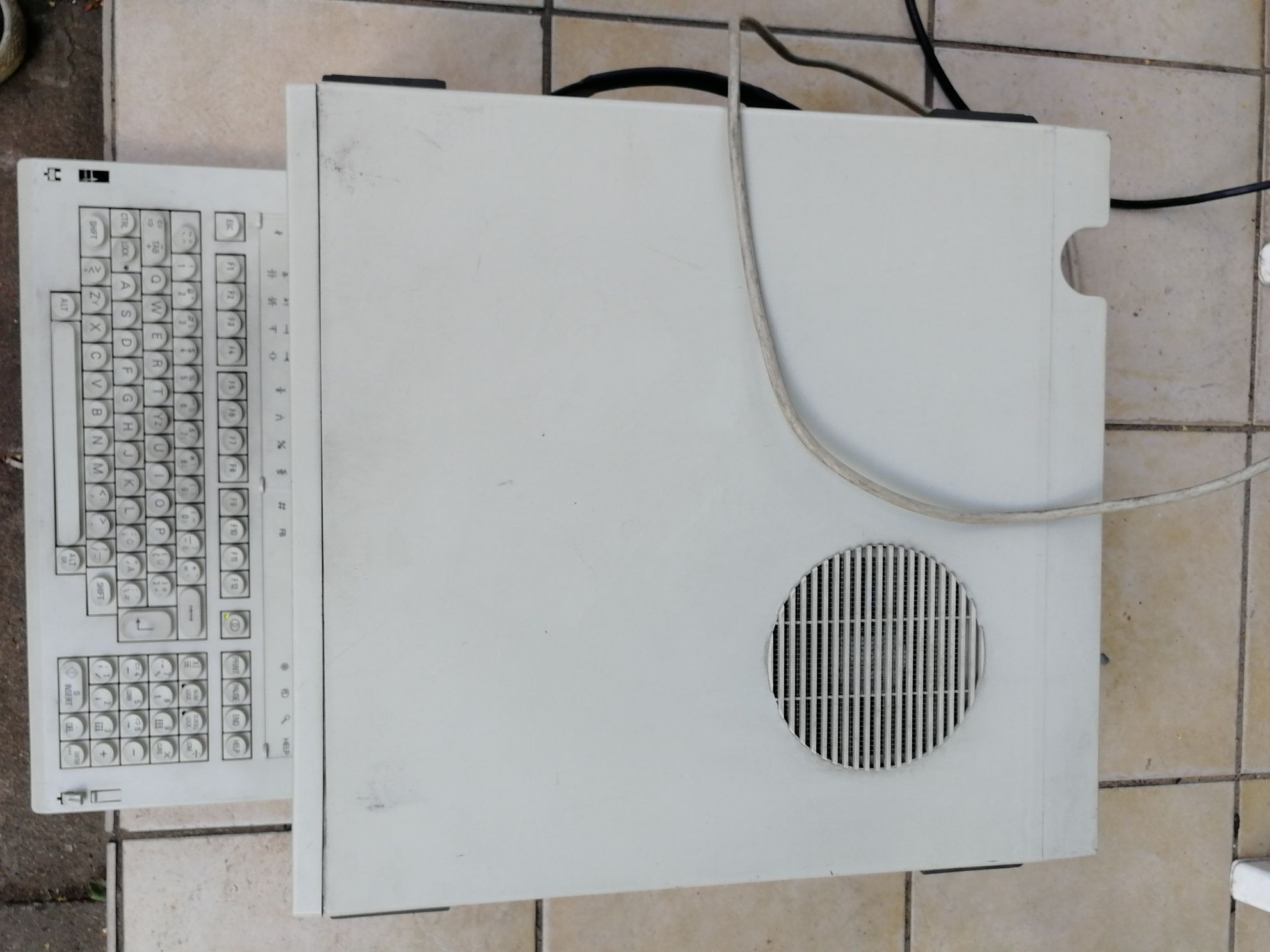 Siemens pg 750 retro laptop komputer wysyłka