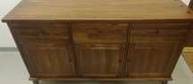 Kredens IKEA HEMNES-drewno naturalny kolor-FREDERICA-drewno akacja