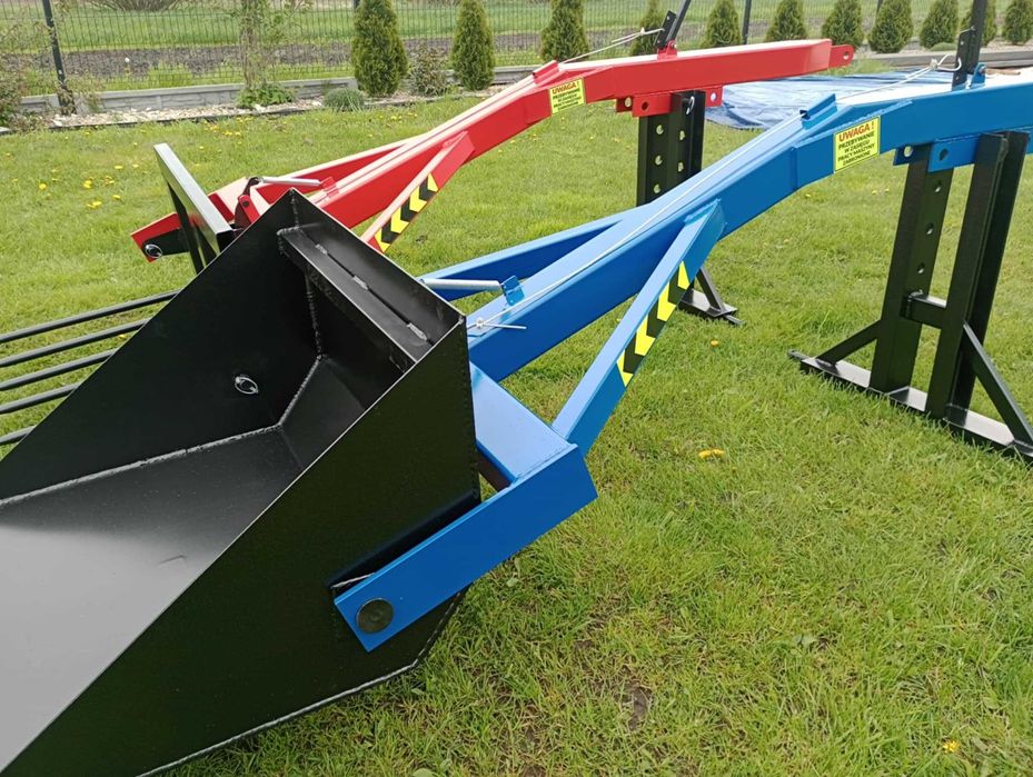 Łyżka do ziemi/ gruzu szufla łycha do TUR na tył ciągnika NOWY!