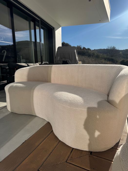 Sofás Sklum. Um de 3 lugares outro de 2