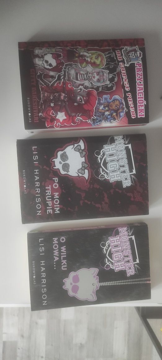 Książki monster high