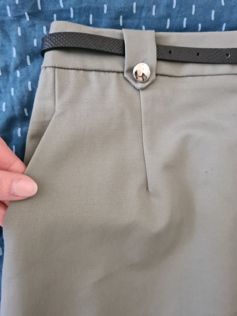 ORSAY nowa prosta spódnica z paskiem, Rozmiar S/36. Super krój i kolor