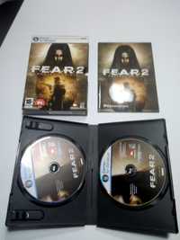 F.E.A.R II dwie płyty, gra pudełkowa PC